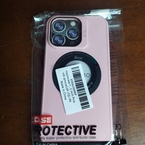 New Iphone 13 Pink Protective Phone Case